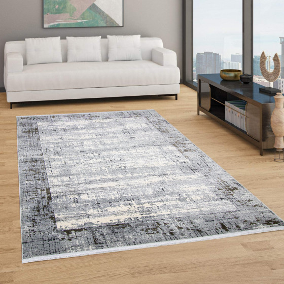 TAPIS BEVERLY 200x290 8540 SILVER