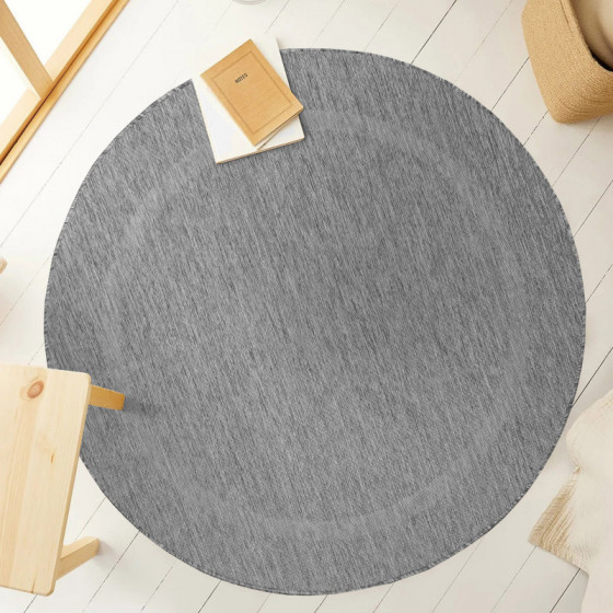 TAPIS ROND RELAX 120x120 4311 GREY