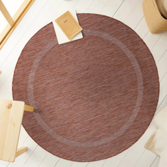 TAPIS ROND RELAX 160x160 4311 RED