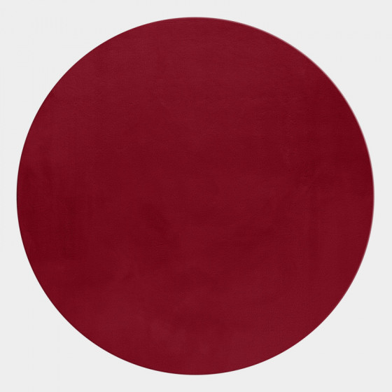 TAPIS ROND POUFFY 120x120 5100 RED