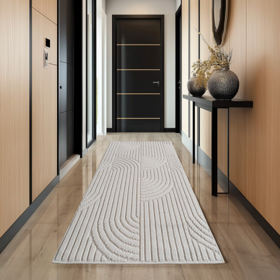 TAPIS HELIX 80x150 2201 BEIGE