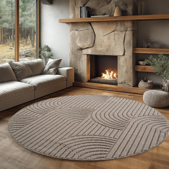 TAPIS ROND HELIX 120x120...