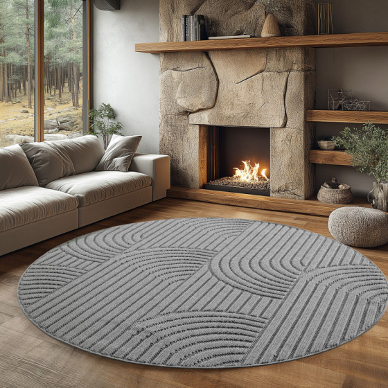 TAPIS ROND HELIX 120x120...