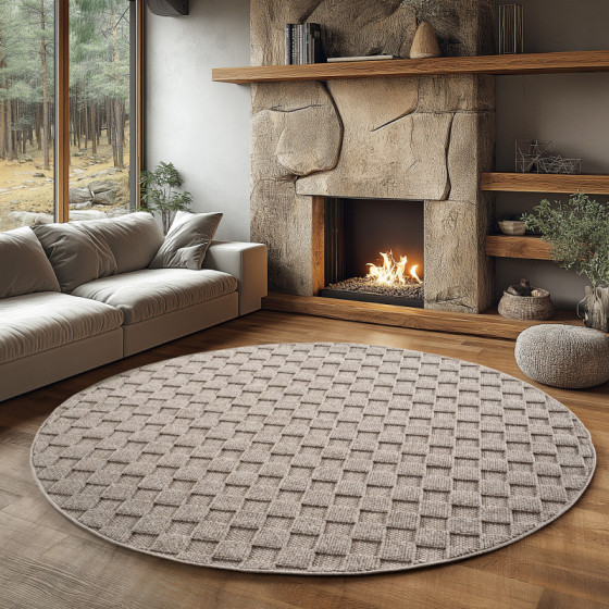 TAPIS ROND HELIX 120x120...