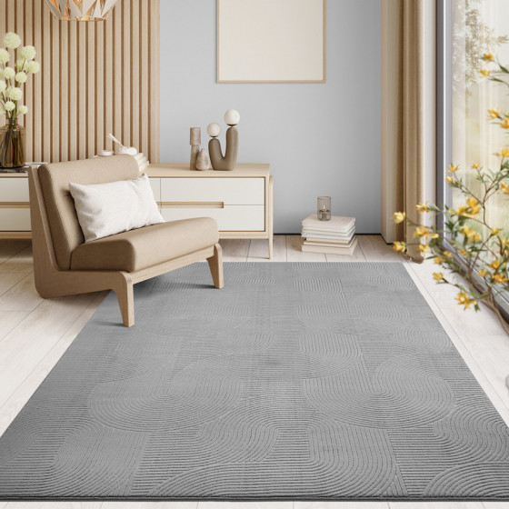 TAPIS STILO 80x150 /390 95-Grey