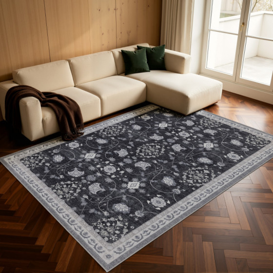 TAPIS INKA 200x290 1146 BLACK